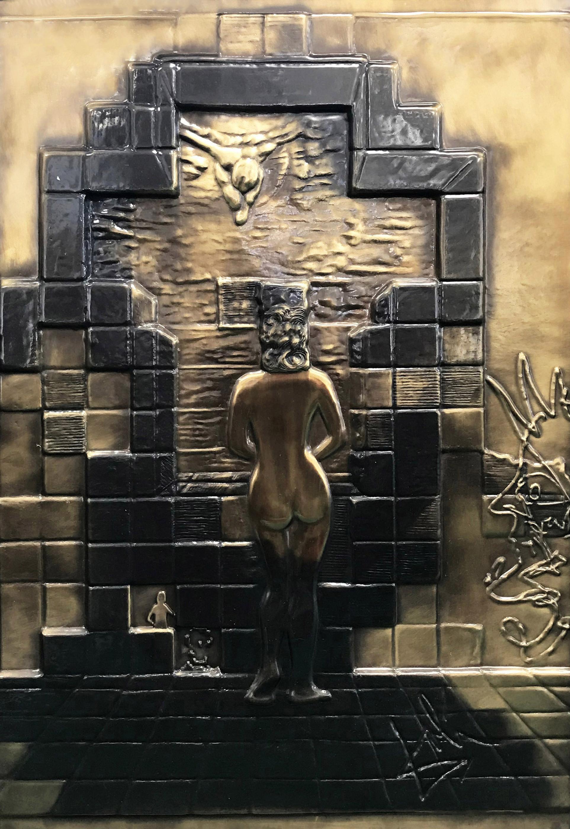 LINCOLN IN DALIVISION (BRONZE) - Sculpture by Salvador Dalí