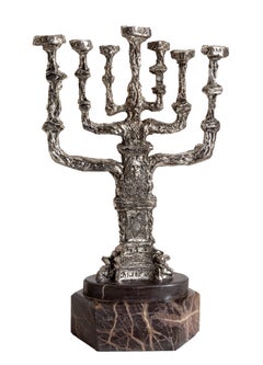 Menorah, Bronze Sculpture by Salvador Dali