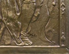 Moise et Monotheisme, Bronze Embossed Bas Relief, Hand Signed, Edition of 195