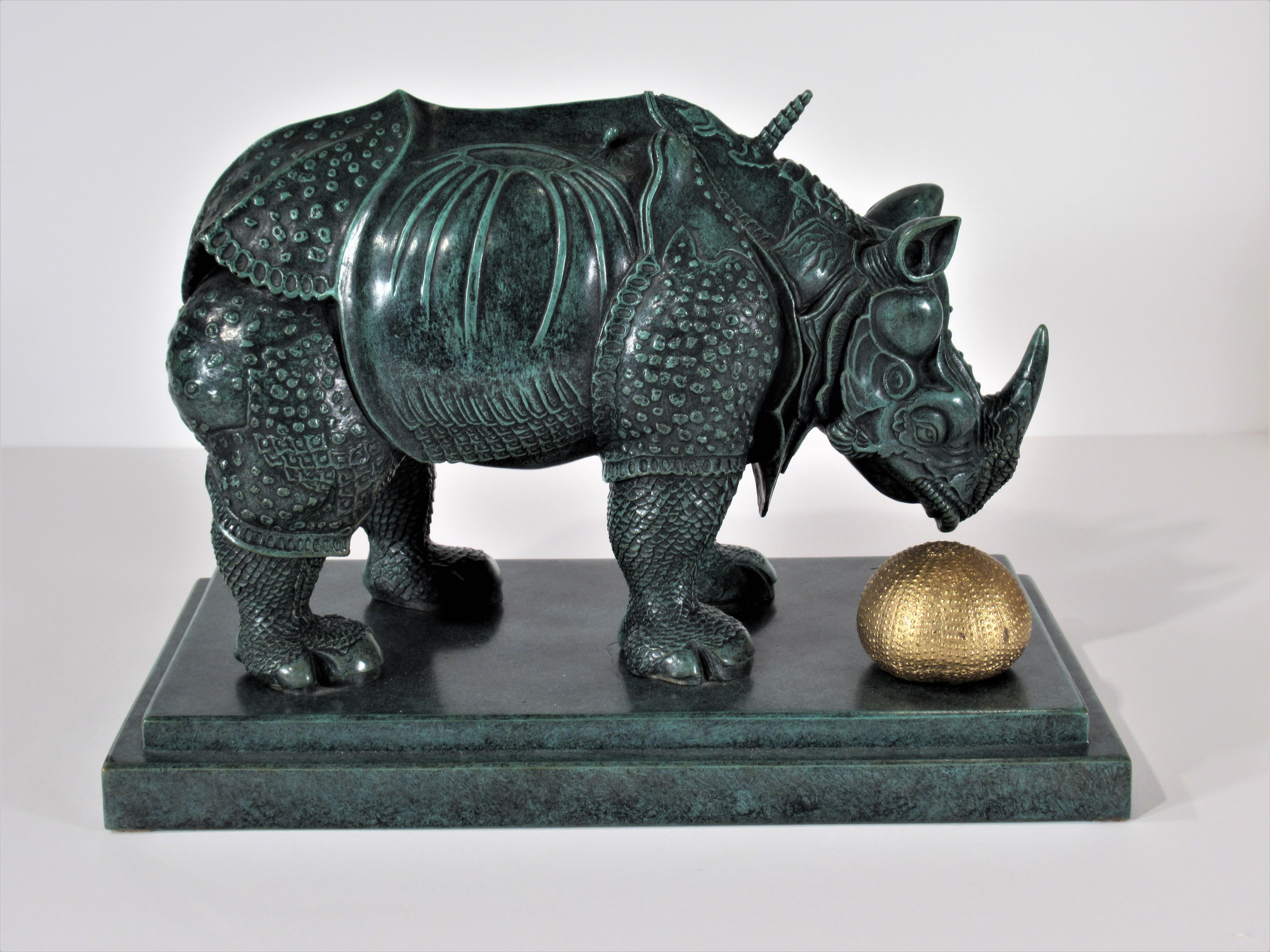 dali rhinoceros sculpture