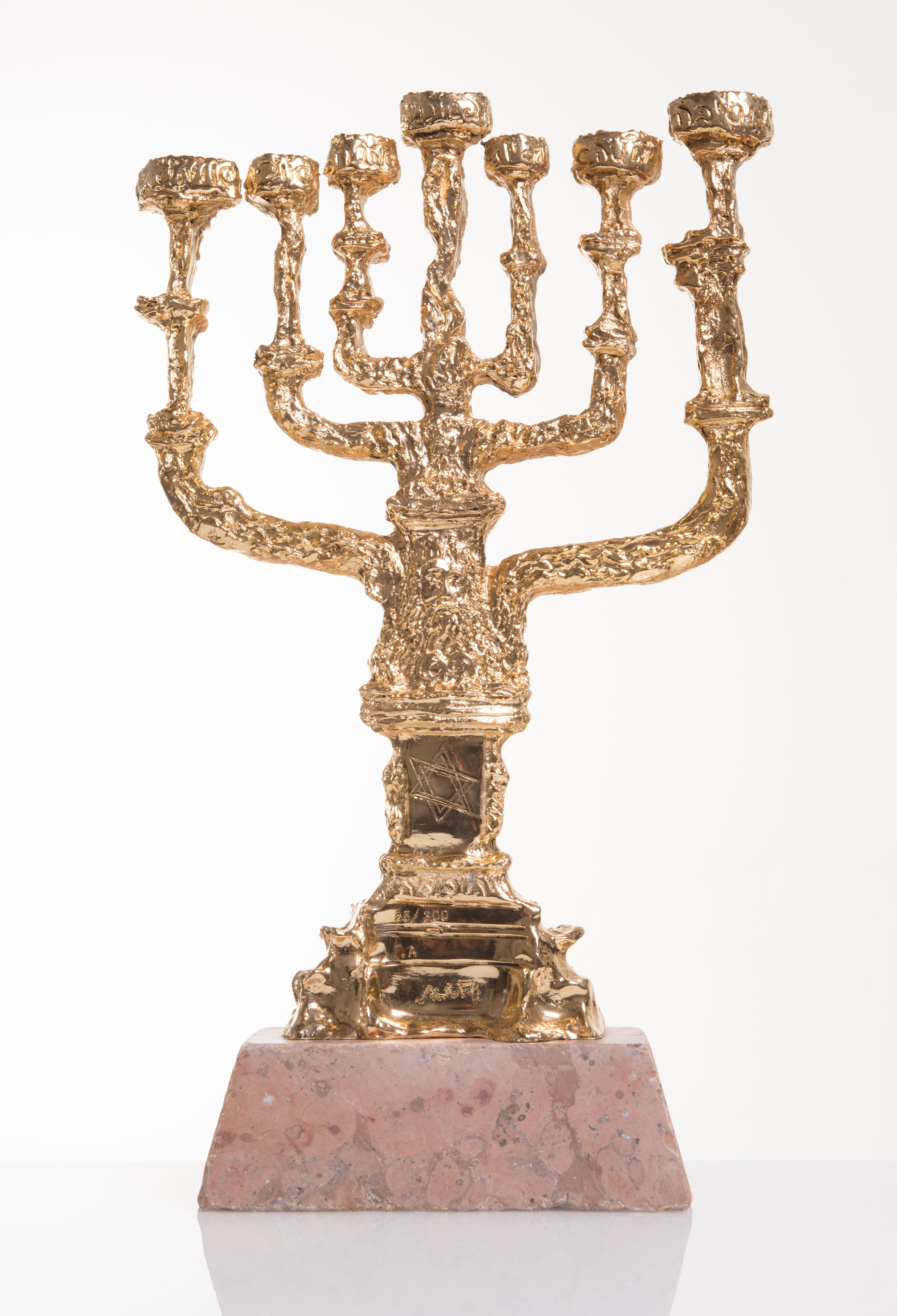 menorah salvador dali
