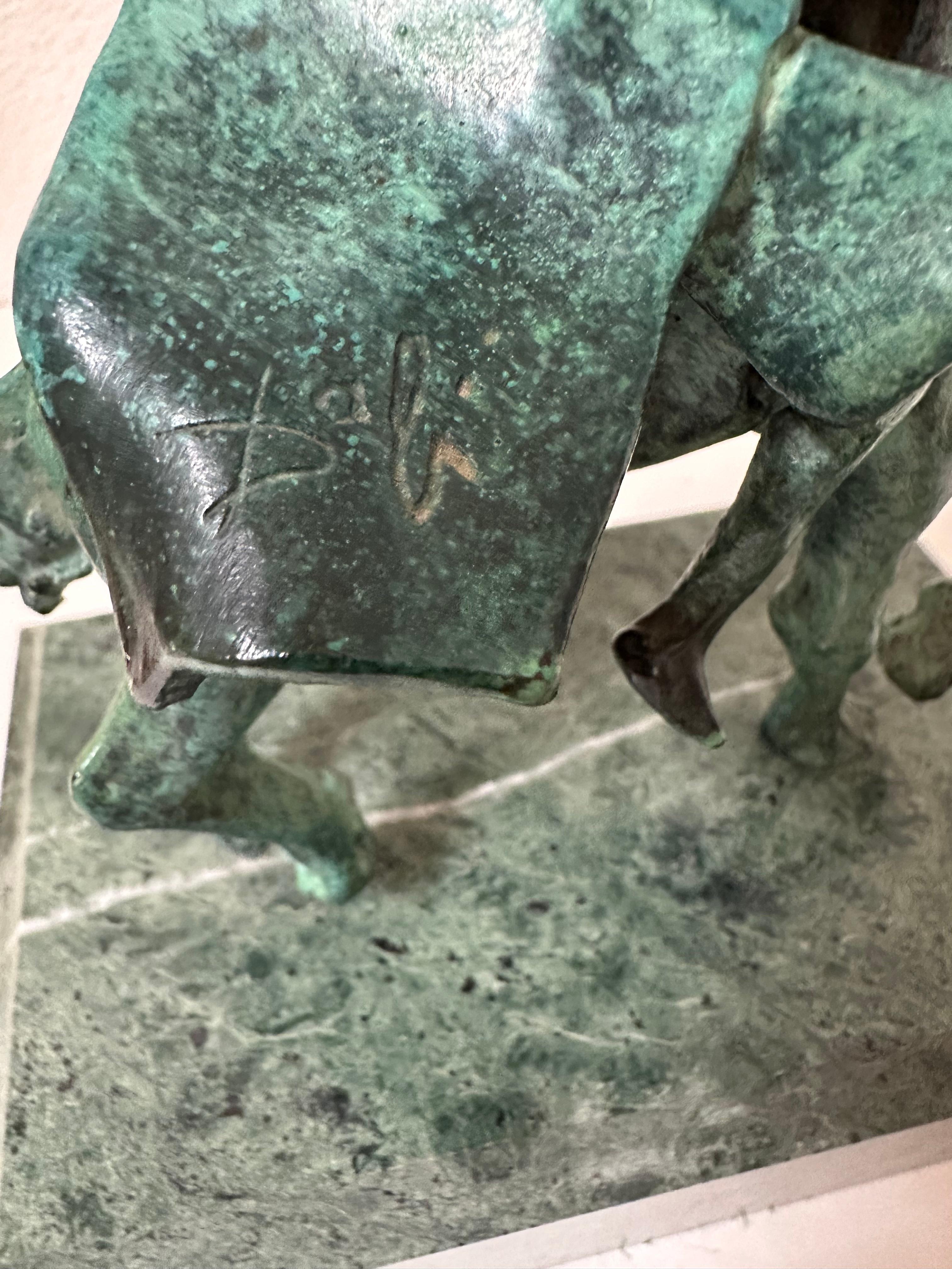 Salvador Dalí, Trajano a caballo  (Trajano a caballo) , escultura de bronce en venta 3