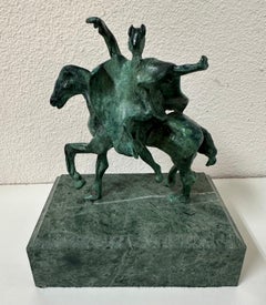 Sculture figurative in metallo