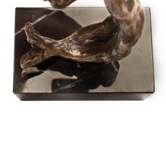 Surrealist Bronze Sculpture Statue "Angel of Victory" 1974 Original Signed Dali