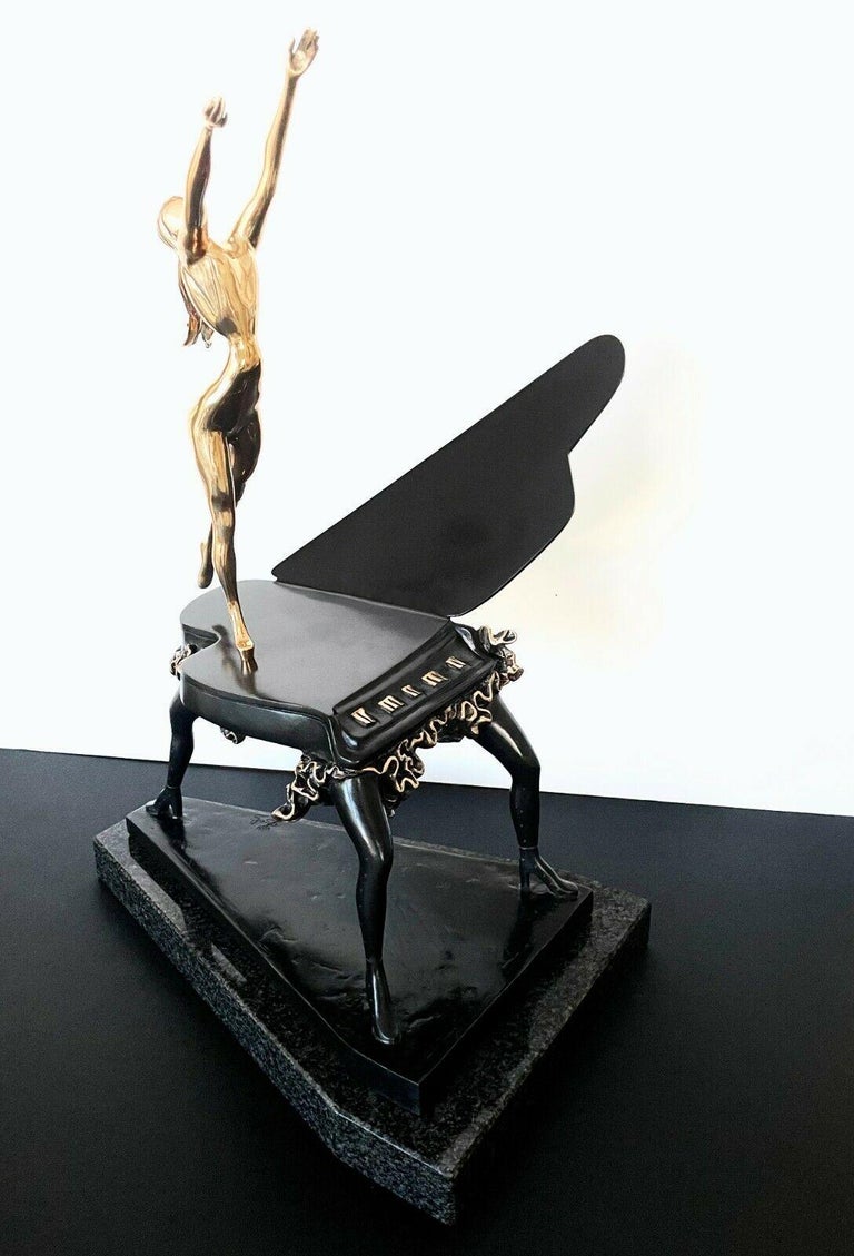 Surrealist Piano, Salvador Dali - Sculpture by Salvador Dalí