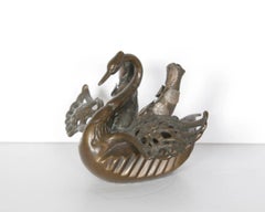 Swan-Elephant, Surrealist Bronze Sculpture by Salvador Dali