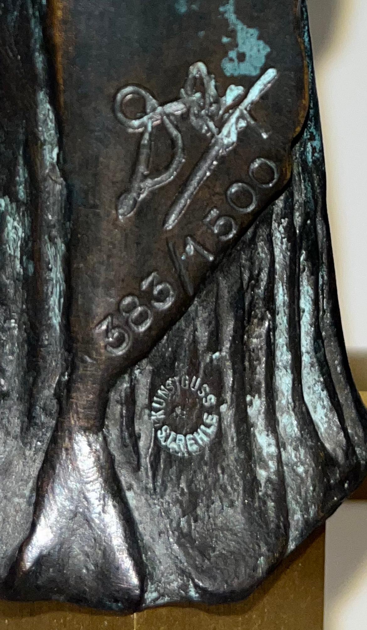 L'ange surréaliste (sculpture en bronze, 1983) 6