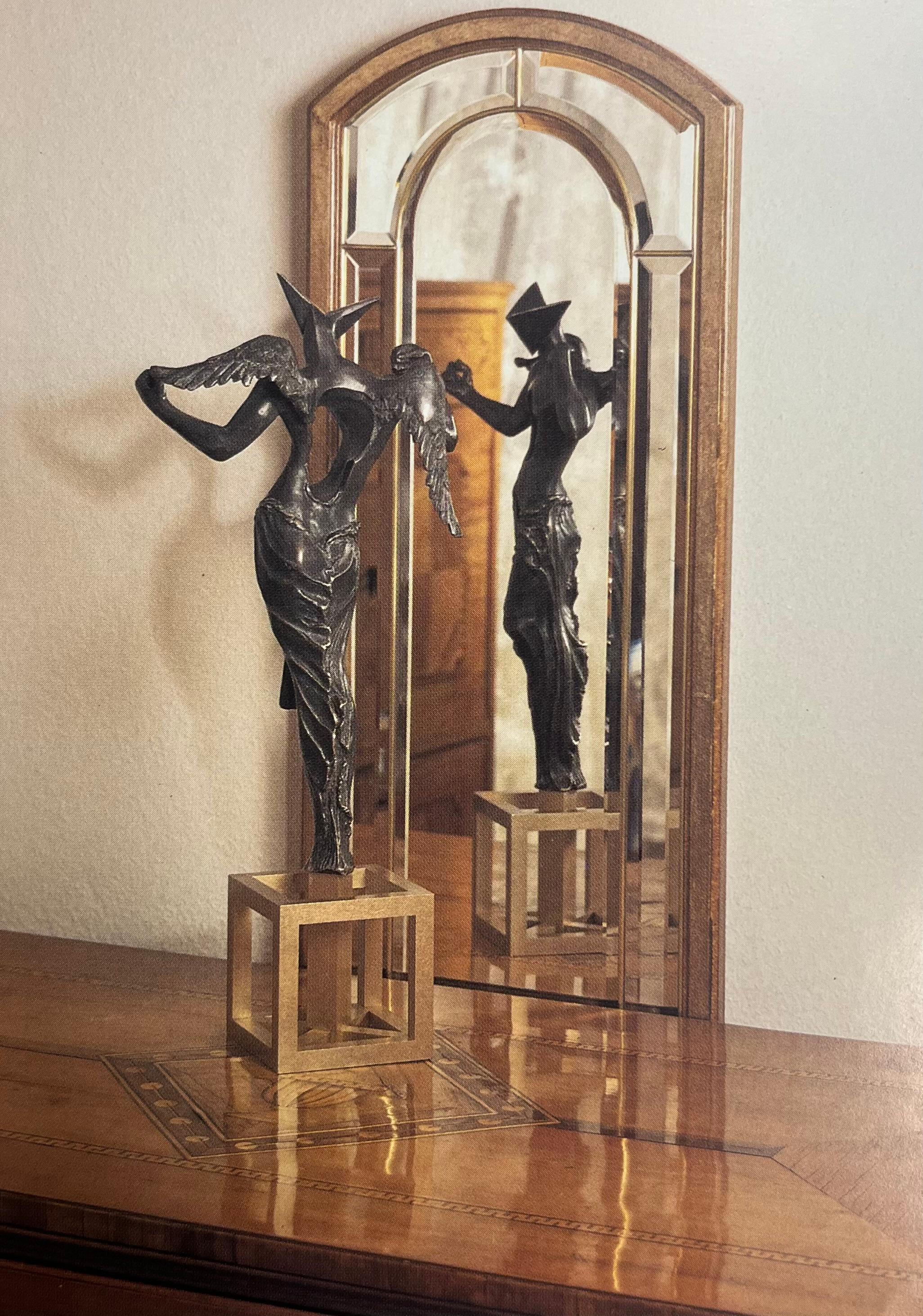 L'ange surréaliste (sculpture en bronze, 1983) 3