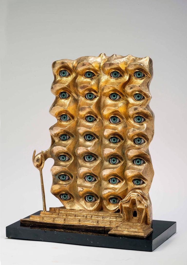 Salvador Dalí Figurative Sculpture – Die surrealistischen Augen