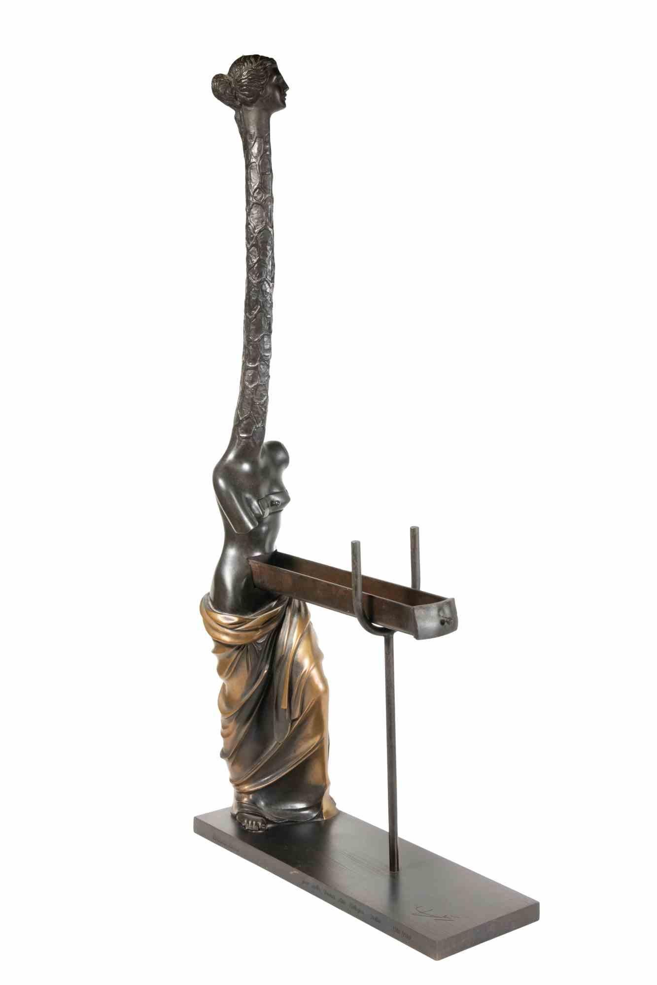 Venus à Giraffe - Sculpture by Salvador Dalí - 1973 3