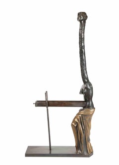 Venus à Giraffe - Sculpture by Salvador Dalí - 1973