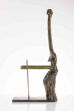 Venus à Giraffe - Skulptur von Salvador Dalí - 1973