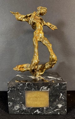 Sculture figurative in metallo