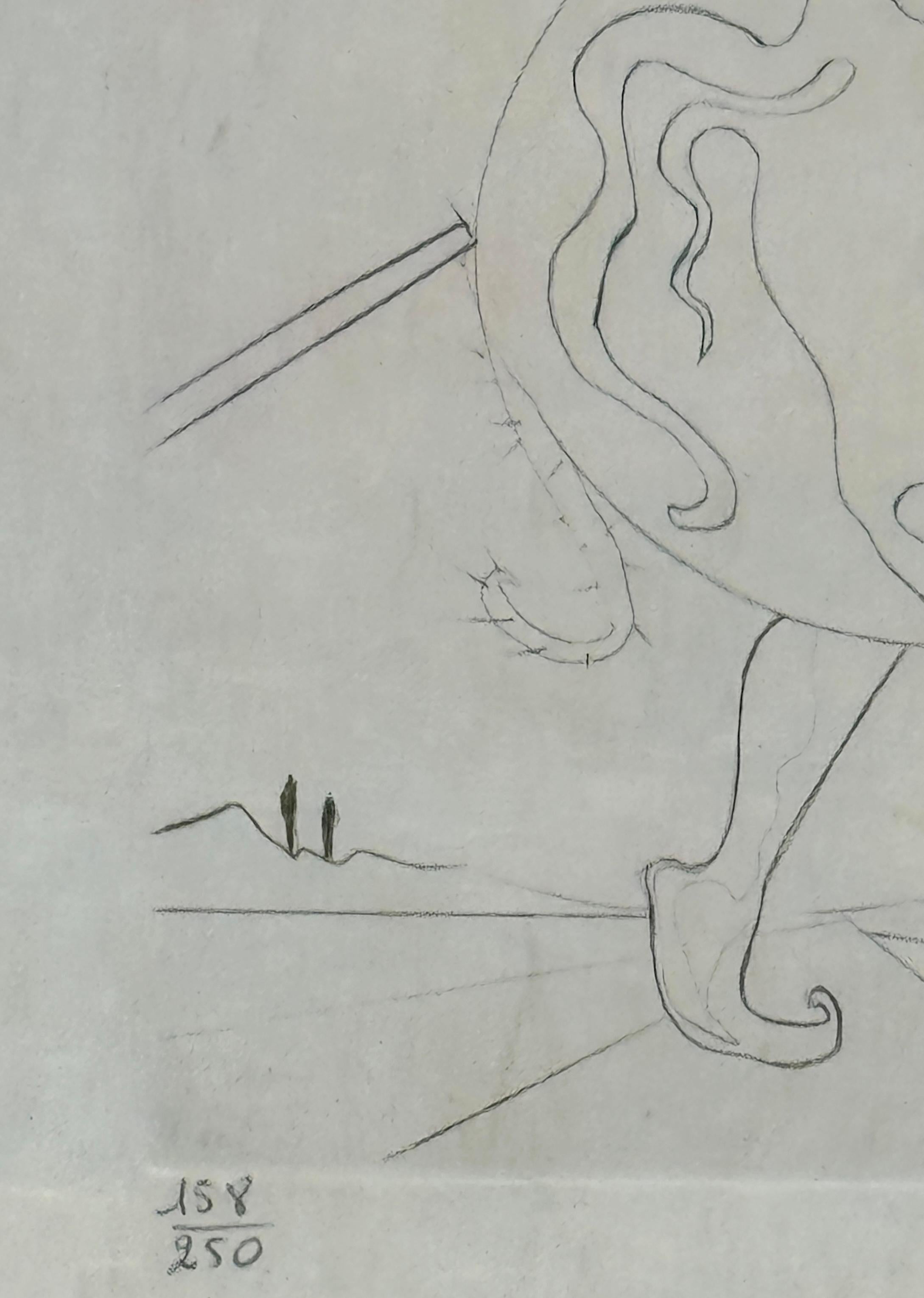 Paper Salvador Dalí Shakespeare II, Henry V, 138/250, 1971