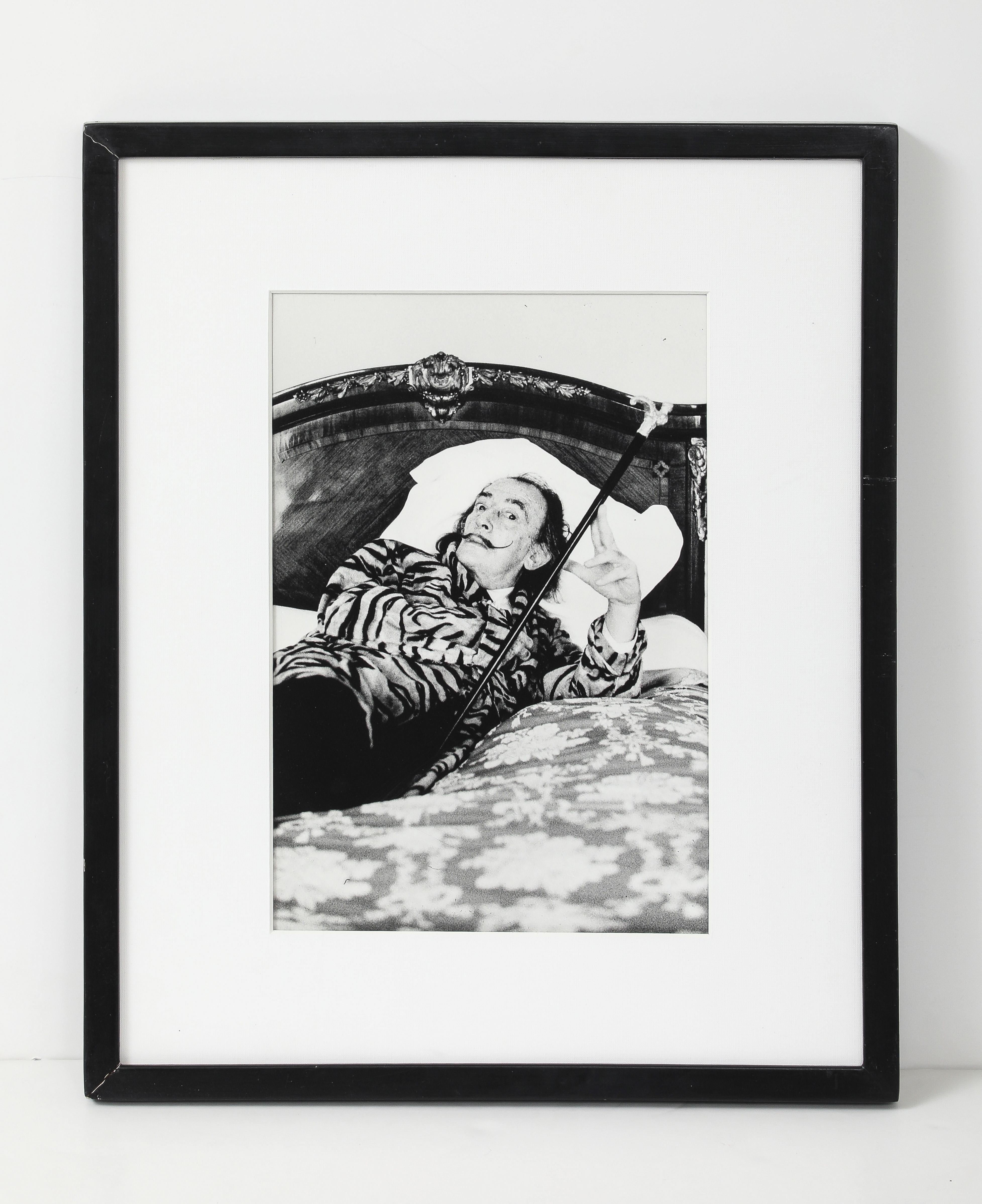 Modern Salvador Dali, Signed by Helmut Newton For Sale