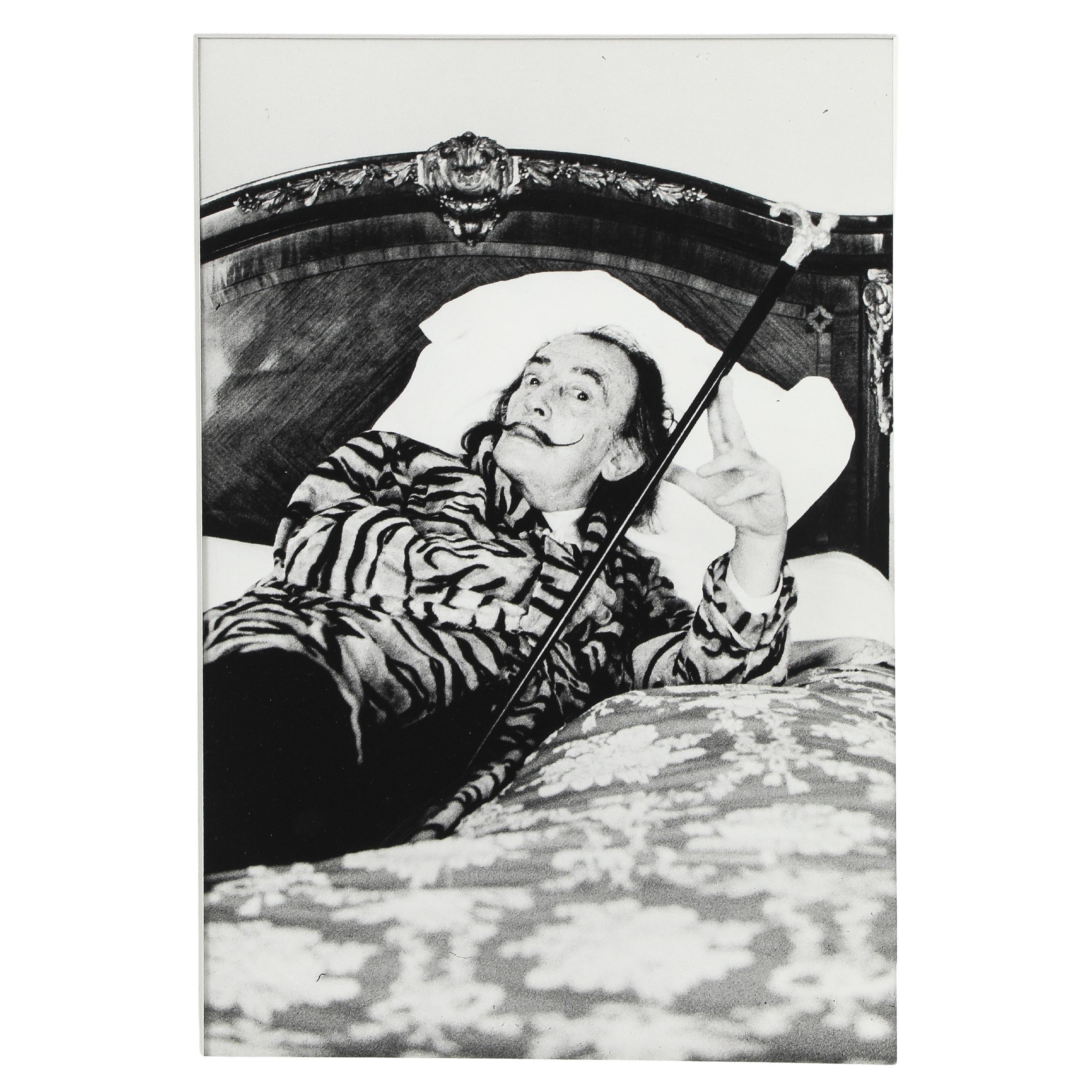 Salvador Dali, Signed by Helmut Newton For Sale