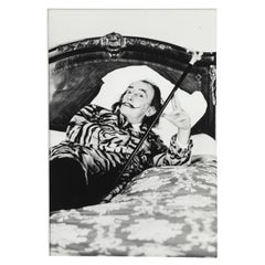 Salvador Dali, Signed by Helmut Newton