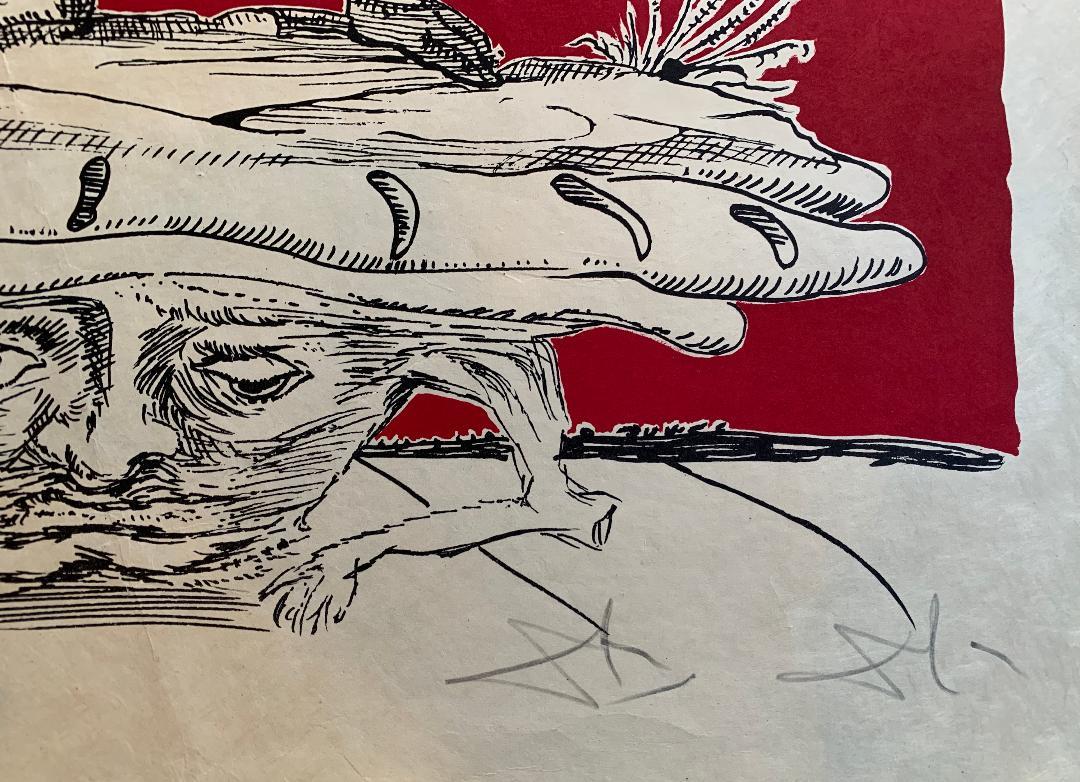 Salvador Dali signé E. A. série les Songes Drolatiques de Pantagruel Suite

La lithographie coopérative sans titre de Salvador Dali de sa série de 25 œuvres de Les Songes Drolatiques de Pantagruel est signée à la main au crayon DEUX FOIS par Dali et