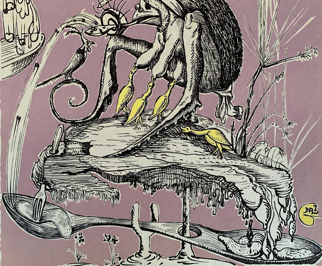 Salvador Dali Signiert E. A. Serie Les Songes Drolatiques de Pantagruel Suite (Französisch) im Angebot