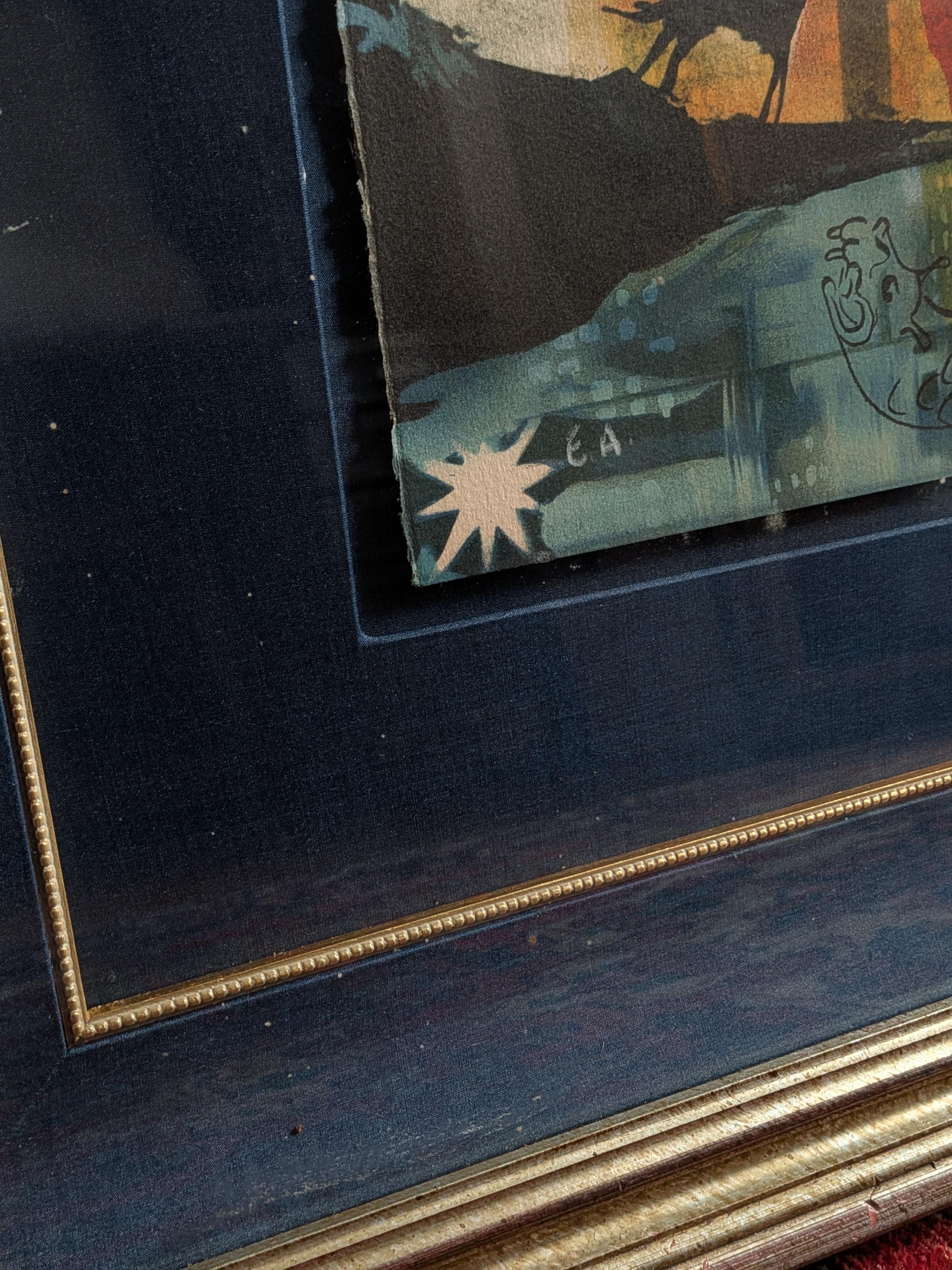 20ième siècle Salvador Dali Signé EA Artist Proof Lithographie Manhattan Skyline Encadrée 1976 en vente