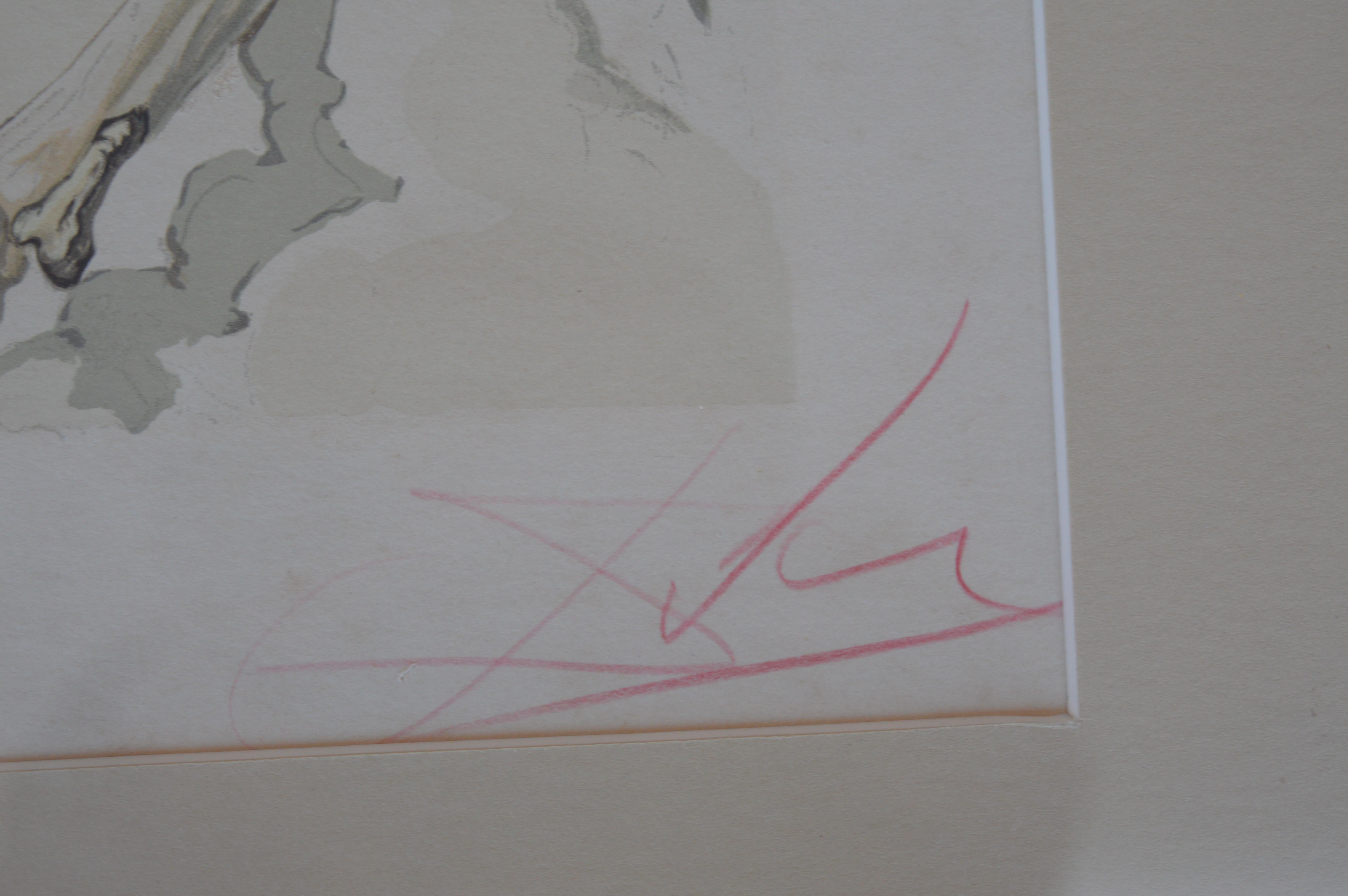 salvador dali signature lithographs