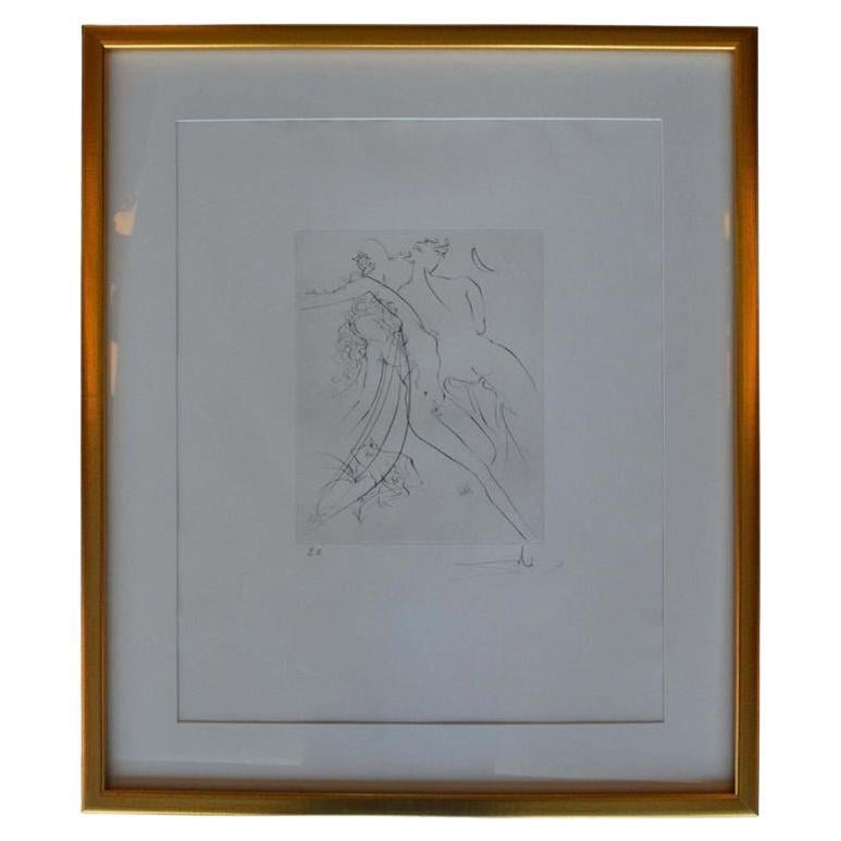 Lithographie signée Salvador Dali en vente