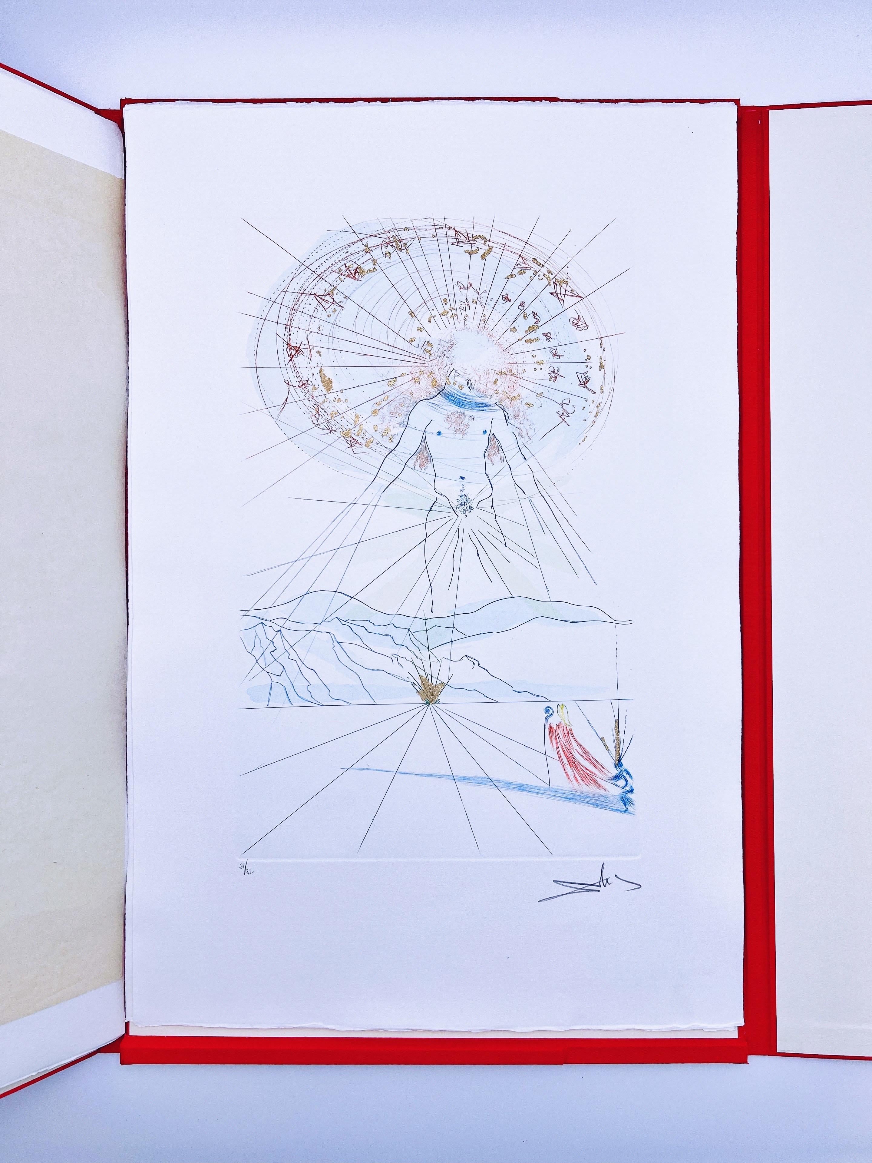 SALVADOR DALI, Song of Songs, Léon Amiel 1970, Original Signed Etchings For Sale 9