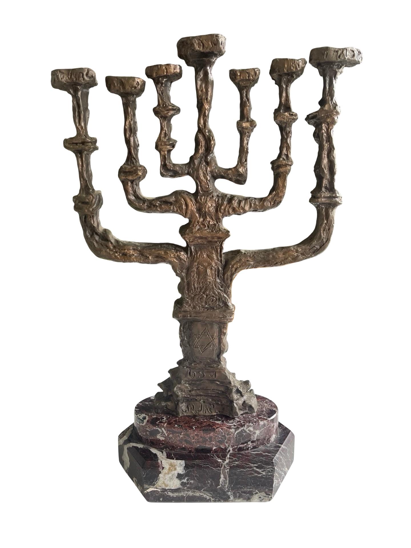 Salvador Dalí (Spanisch, 1904-1989) Friedensmenora im Angebot 4