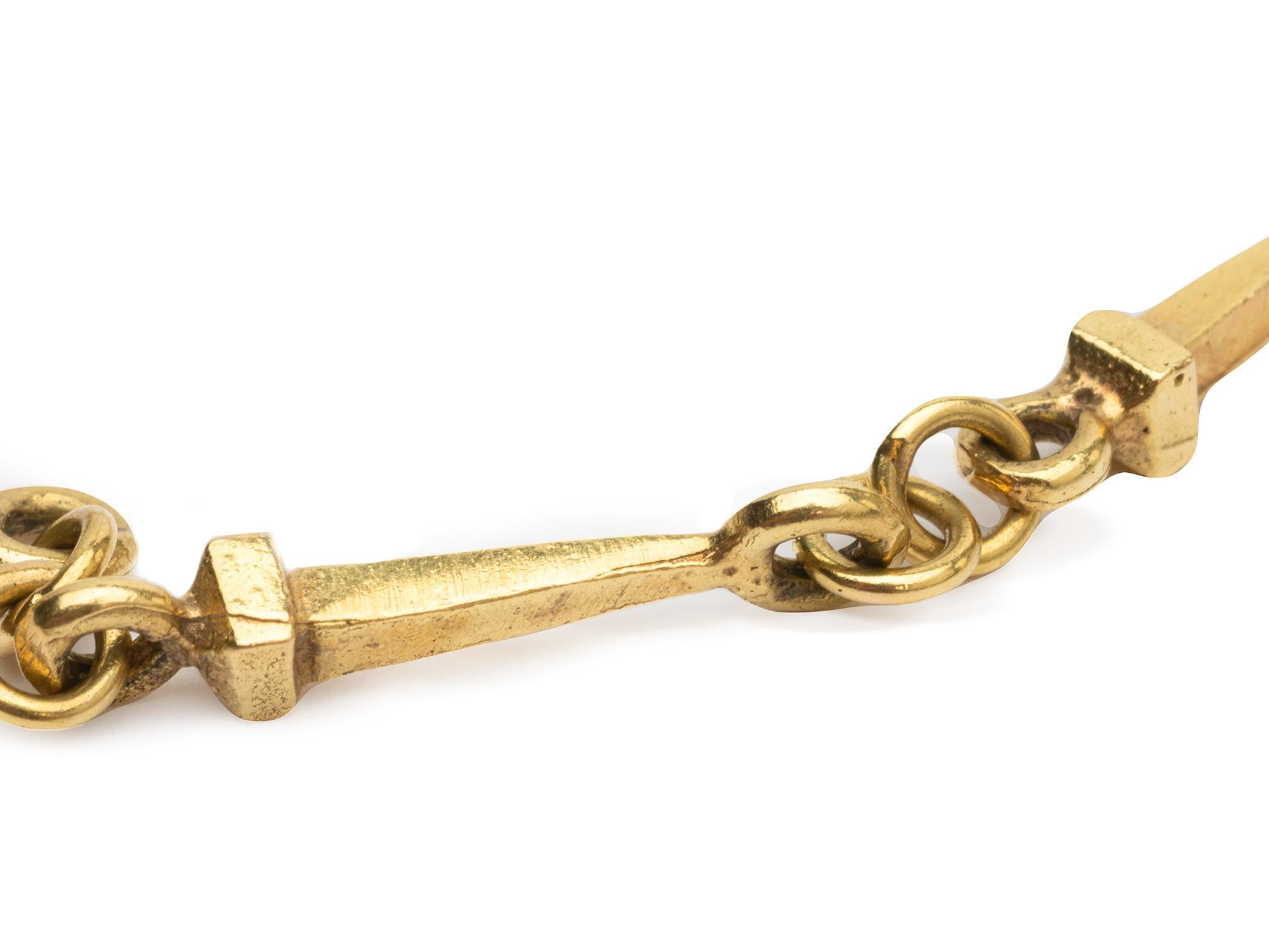 Salvador Dali St. Johns Collana con ciondolo a catena in oro 18k in vendita 4