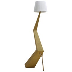 Surrealistische blattgoldene Bracelli-Lampe-Skulptur von Salvador Dali für BD Barcelona