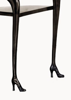 Salvador Dali - Fauteuil sculpture surréaliste Leda - Édition limitée - Label noir