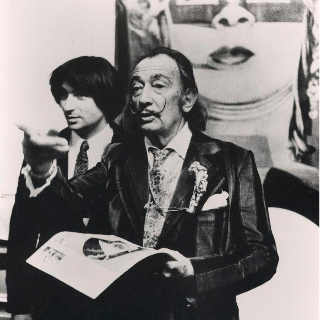 Salvador Dali Surrealist 'Salivasofa' Unique Prototype Red Lips Sofa 5