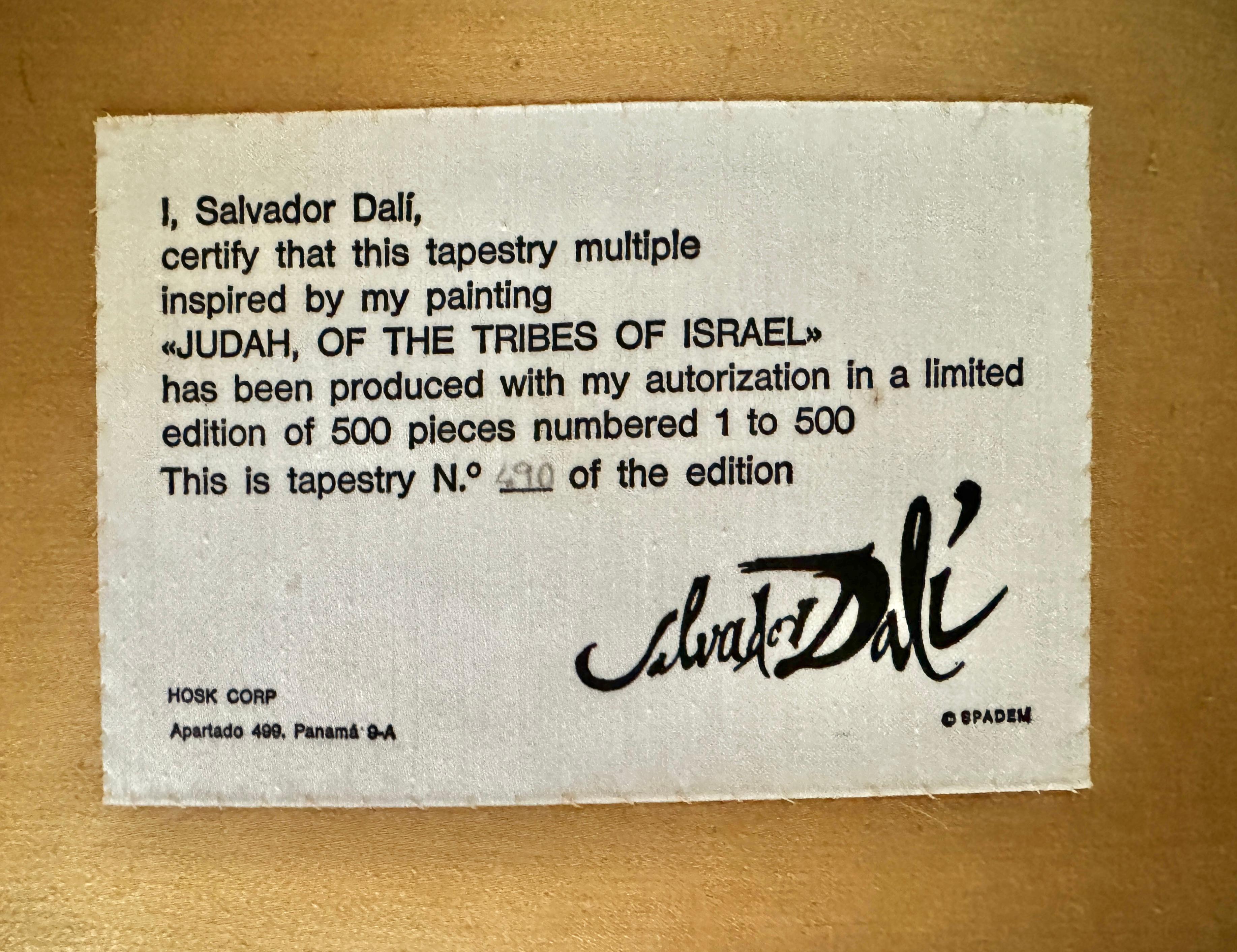 Tapisserie de Salvador Dalí 