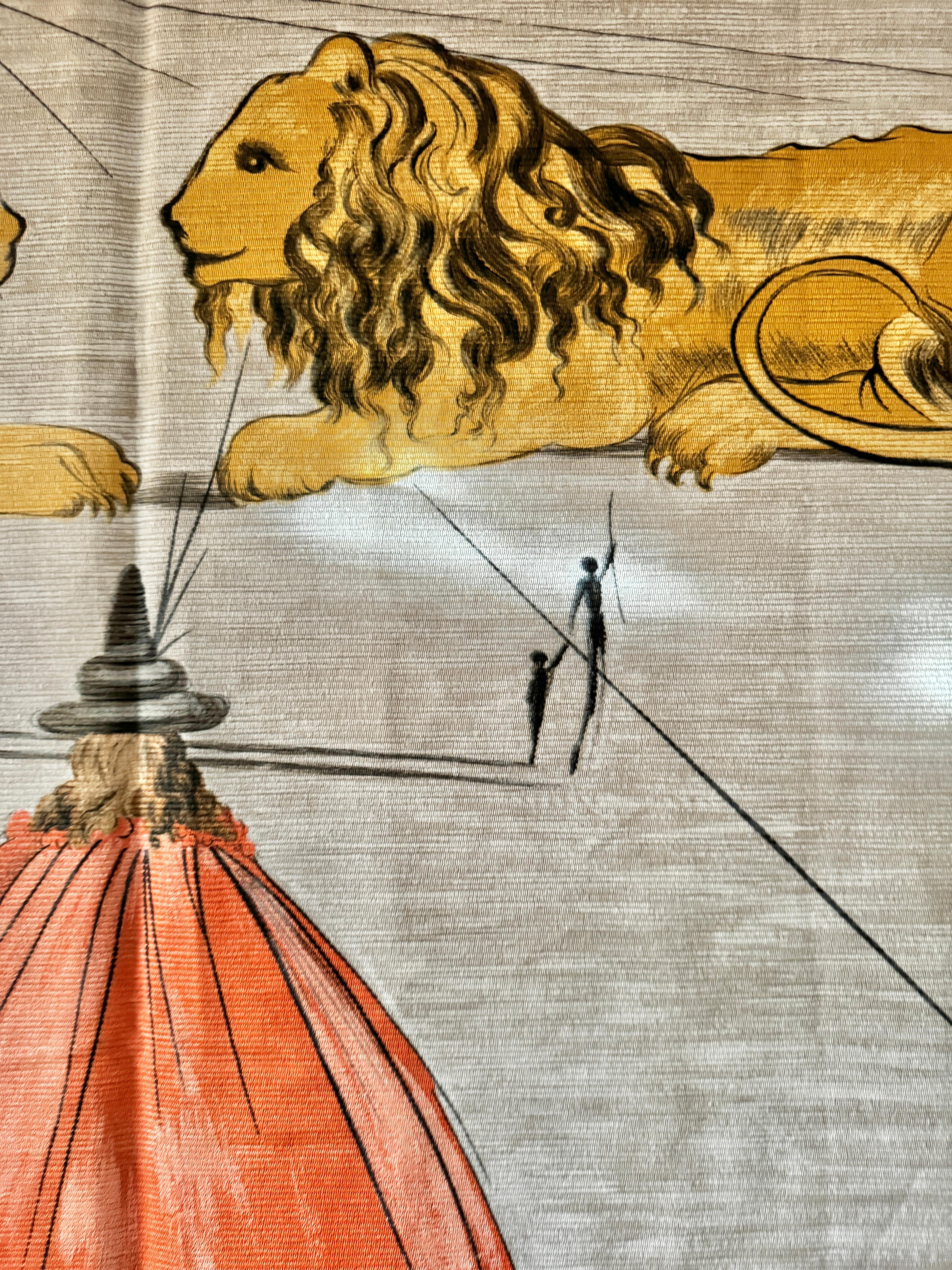 20ième siècle Tapisserie de Salvador Dalí 