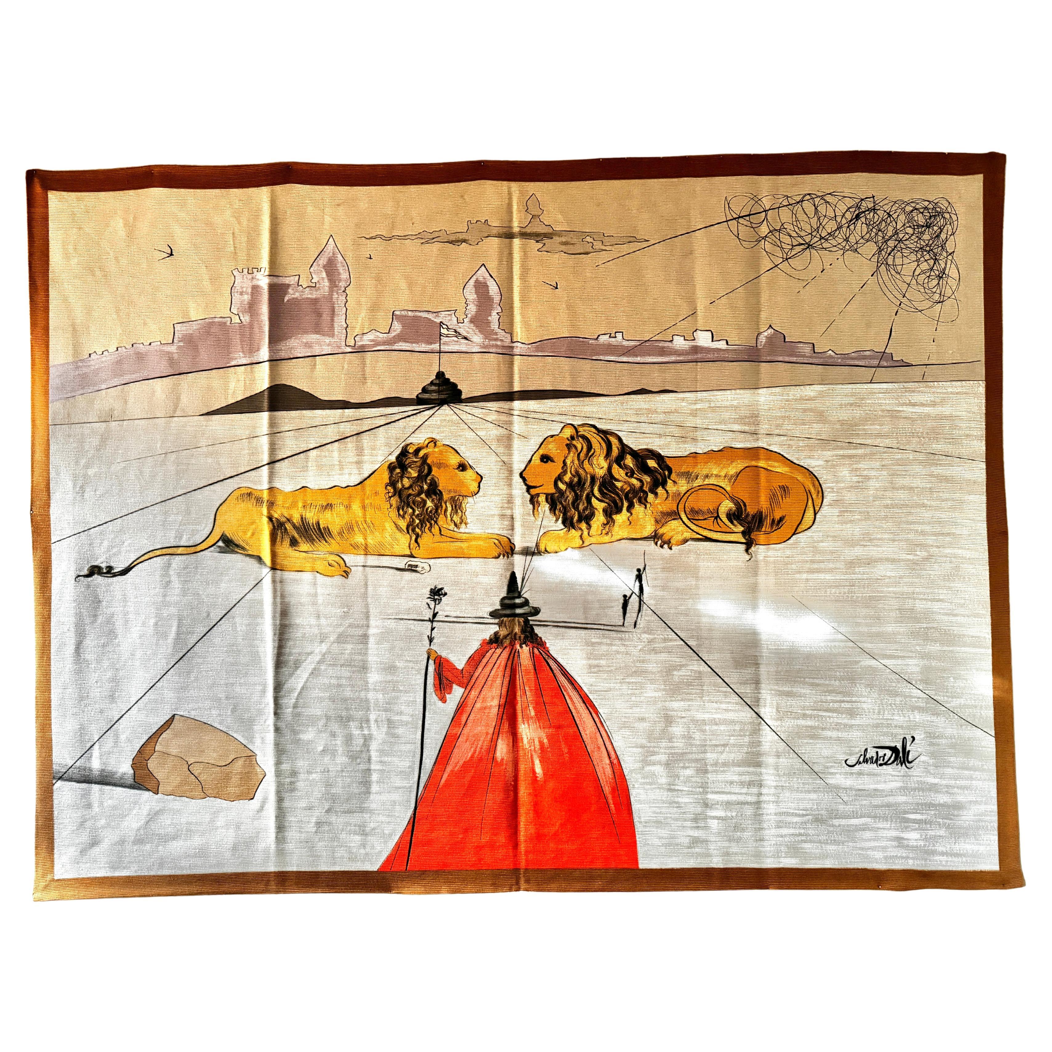 Salvador Dalí Tapestry "The Twelve Tribes of Israel" For Sale