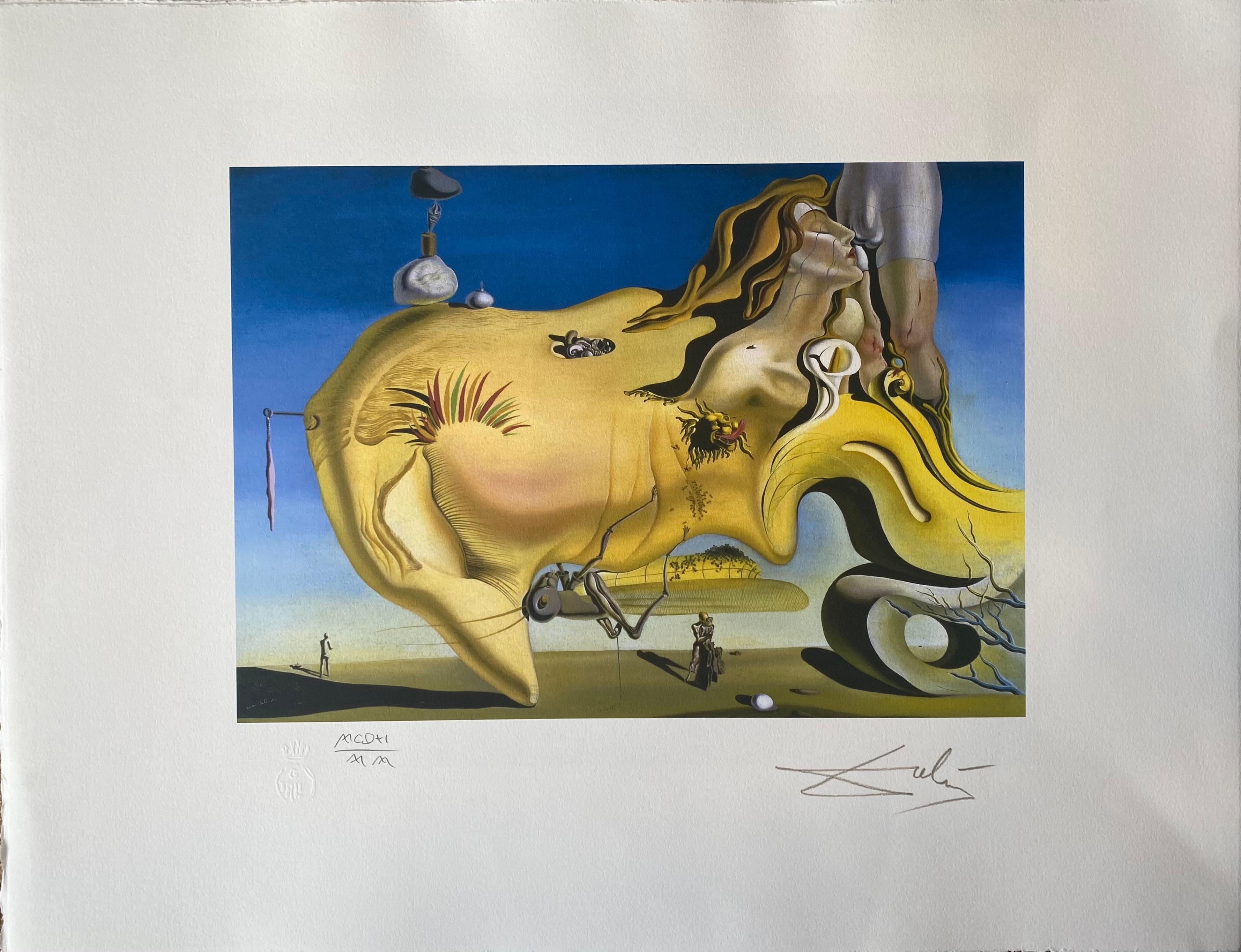 Salvador Dali, Der große Masturbator im Zustand „Gut“ in Saint ouen, FR