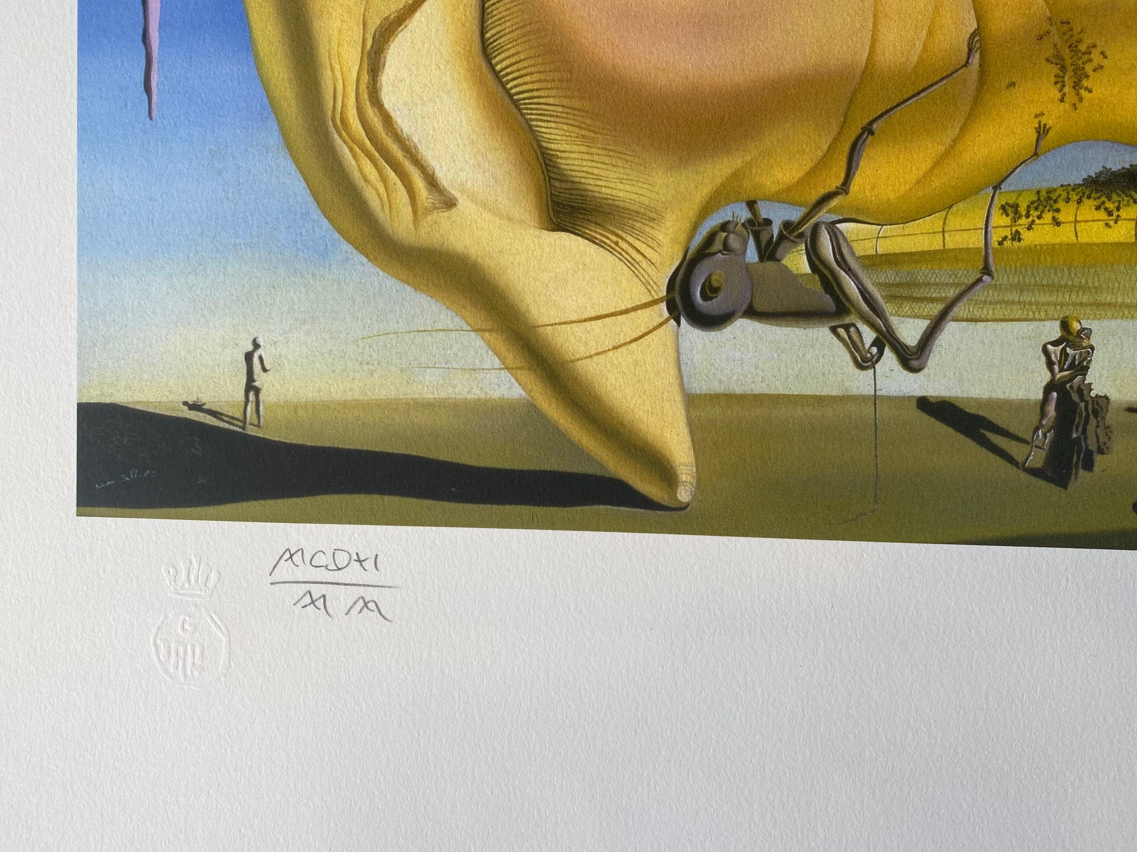 Salvador Dali, Der große Masturbator (Papier)