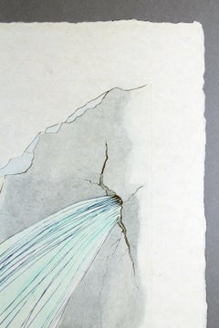 Salvador Dali, "The Rock" Etching with Drypoint and Stencil in Colors, Mint