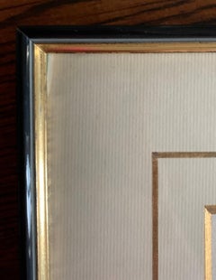 Salvador Dali „“Der Hirte“ 1971 Gravur, geschwärzt mit Goldflocken