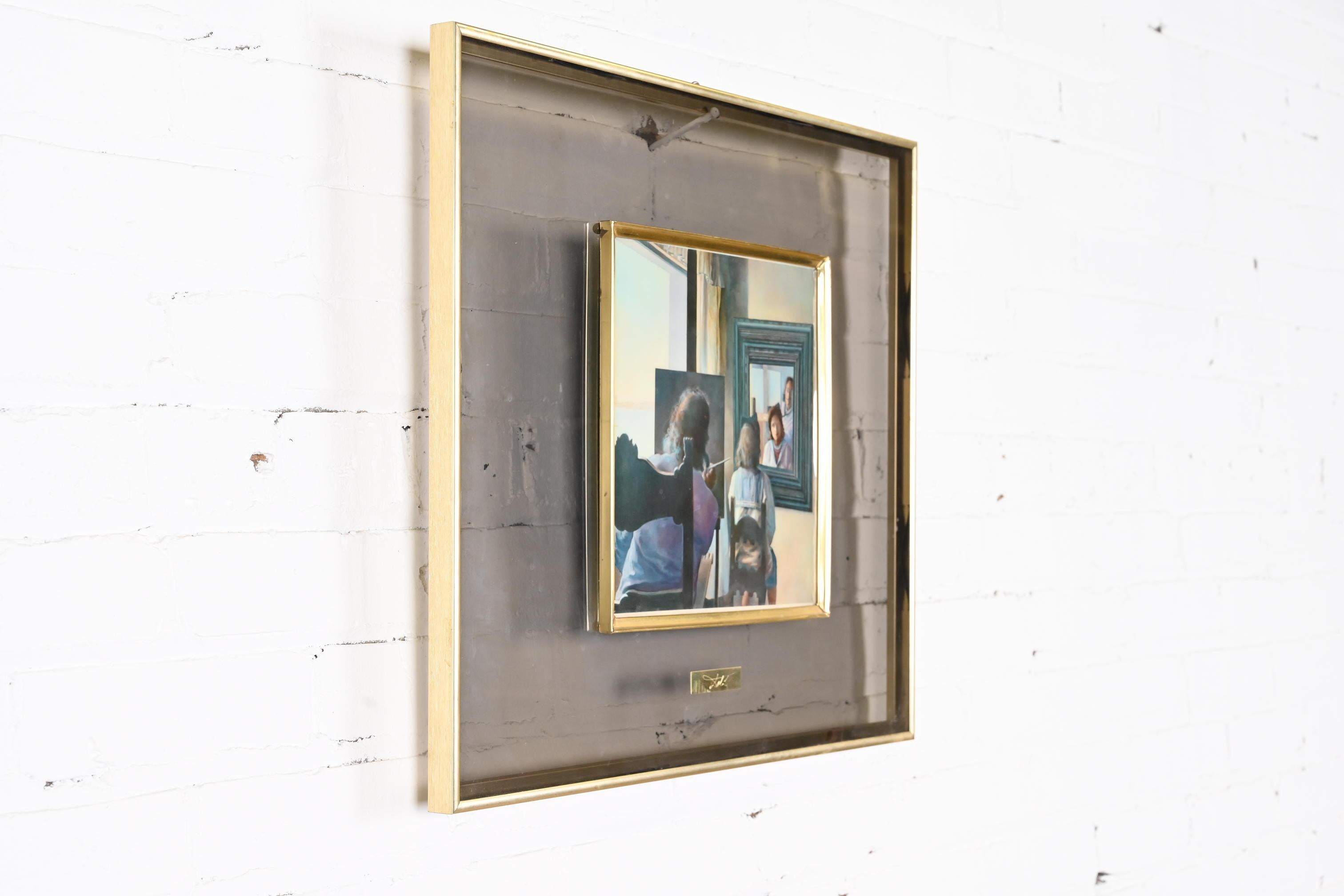 Salvador Dali: „Unfinished Stereoskopisches Bild“, gerahmter Druck (Spanisch) im Angebot