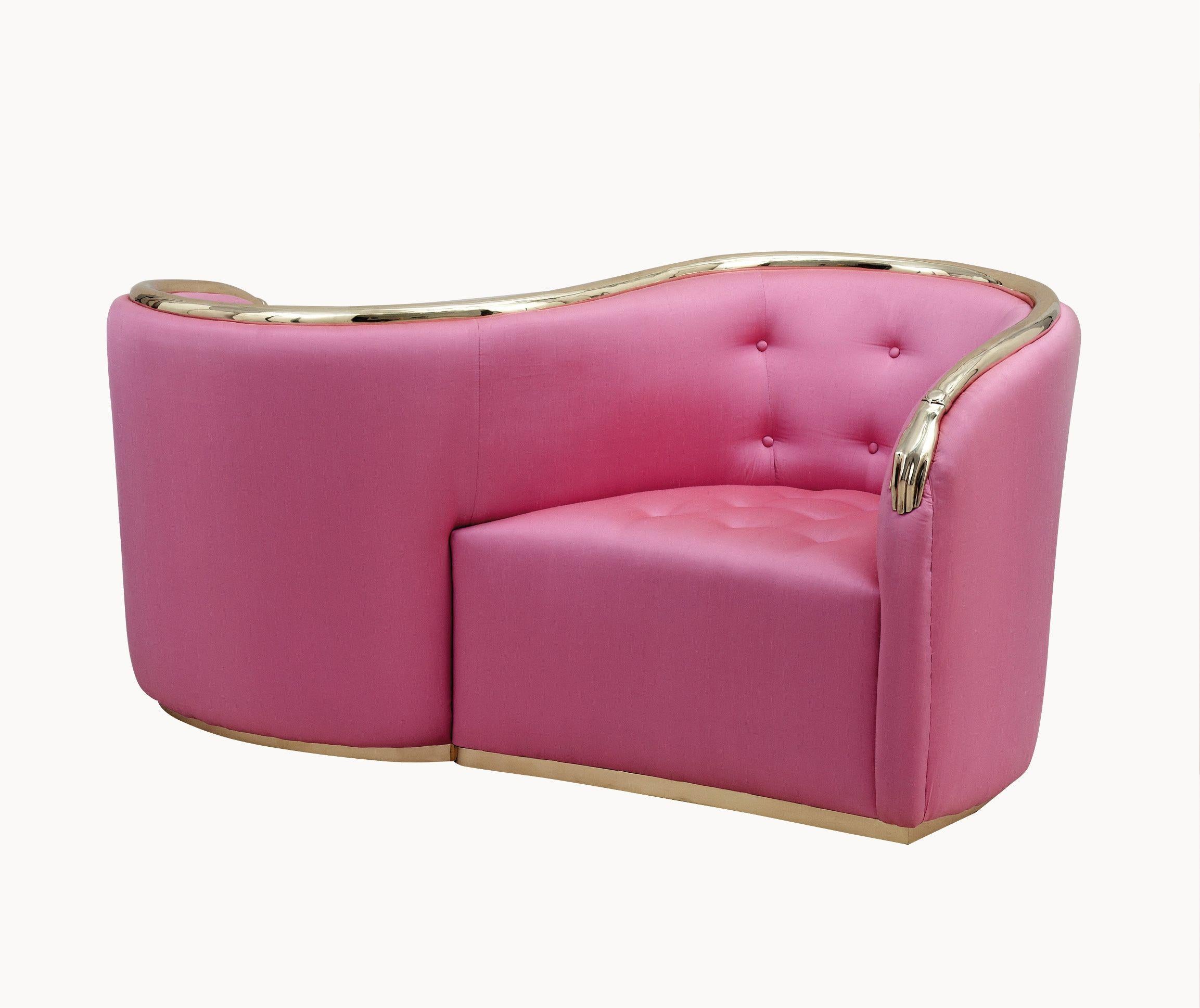Salvador Dali Vis-à-Vis De Gala Sofa für BD (Metall) im Angebot
