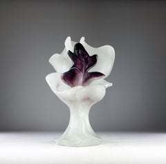 Salvador Dali x Daum, "Fleur du Mal" Glass Sculpture, France 1968