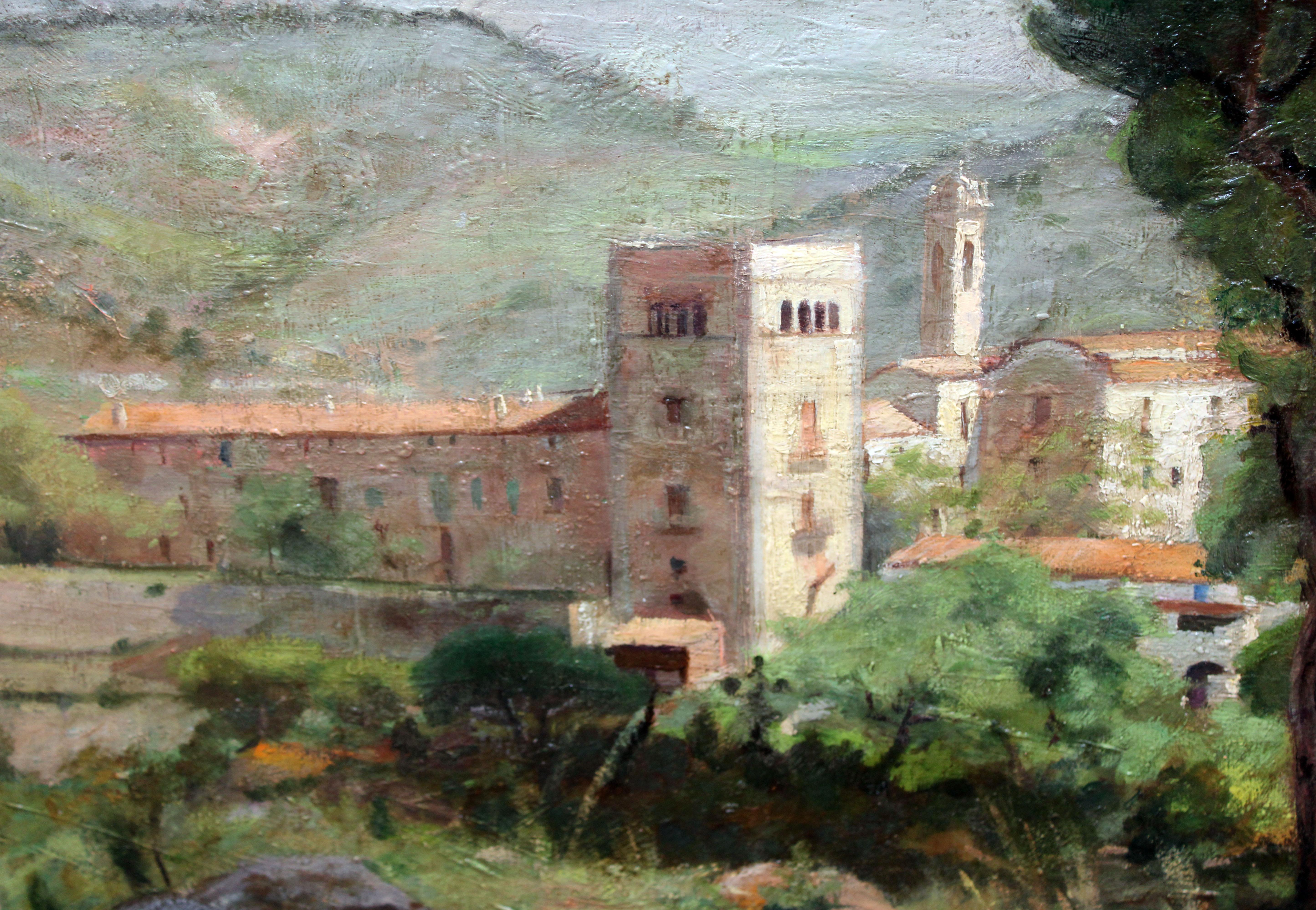 Óleo sobre tela - Paisaje - Impressionist Painting by Salvador Martorell i Oller (1895-1968)