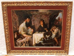 Escena familiar - Óleo sobre tela