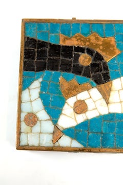 Scatole decorative a mosaico di Salvador Teran, set di 3 pezzi