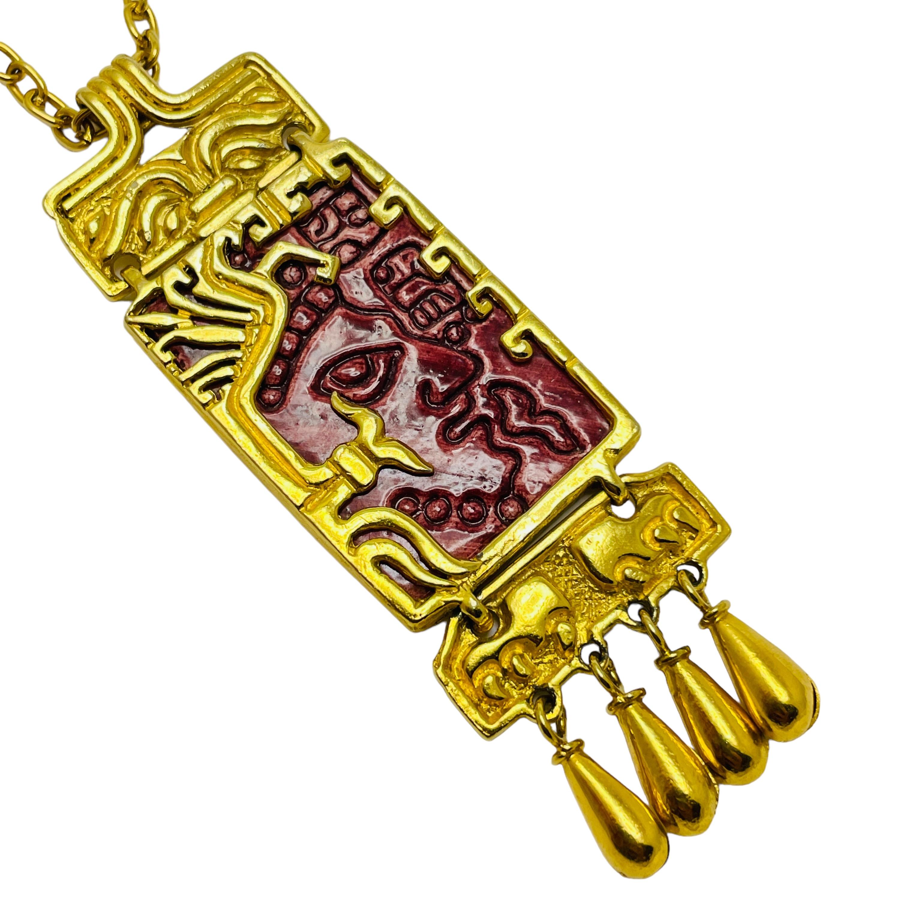 DETAILS

• signed SALVADOR TERAN MARBEL     

• gold plated 

• vintage designer necklace

MEASUREMENTS  

• 

CONDITION

•  very good vintage condition with minimal signs of wear 

 Sku 44

❤️❤️  VINTAGE DESIGNER JEWELRY ❤️❤️

❤️❤️  ALEXANDER’S