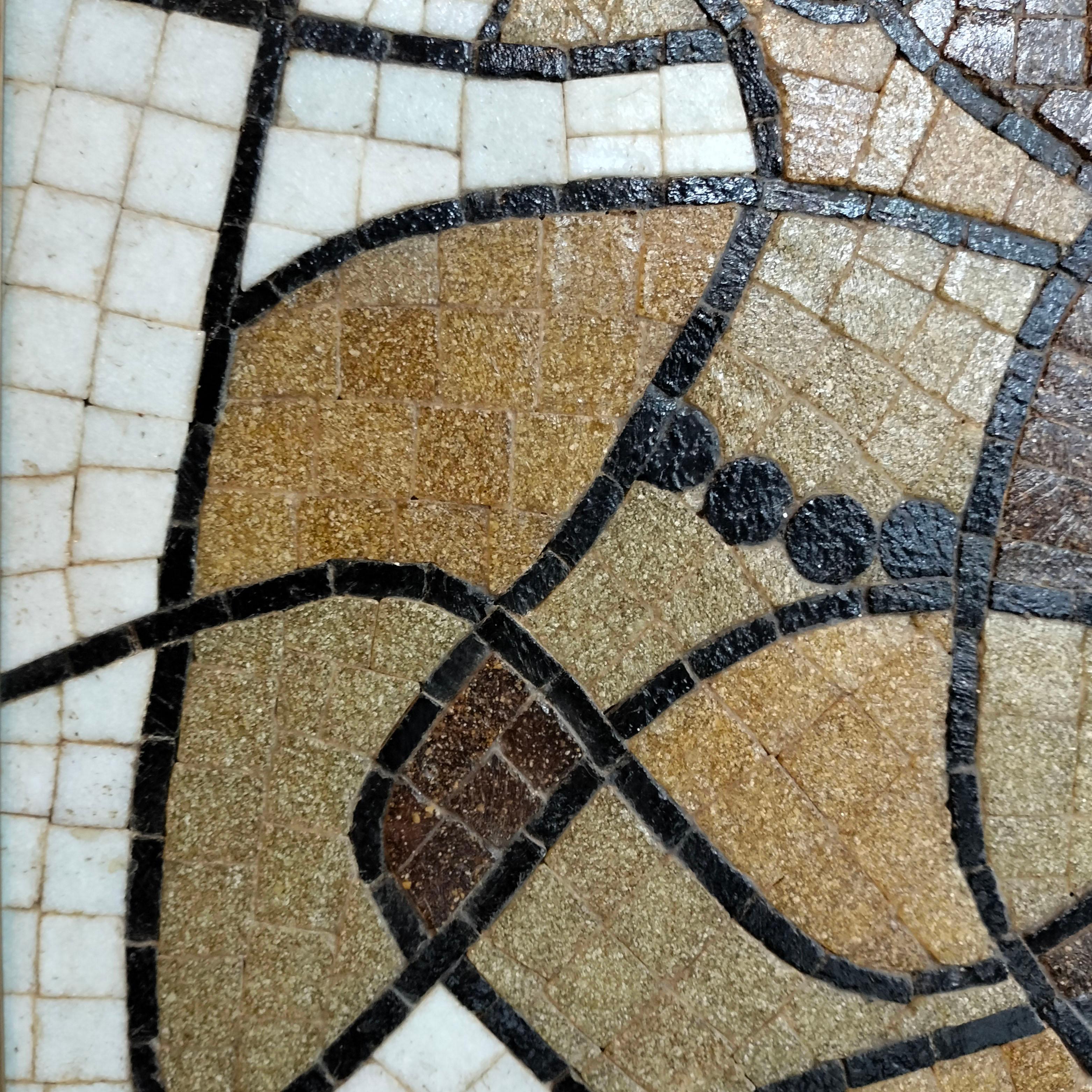 Mexicain Salvador Terán Mosaïque mexicaine MCM Portrait de femme en vente