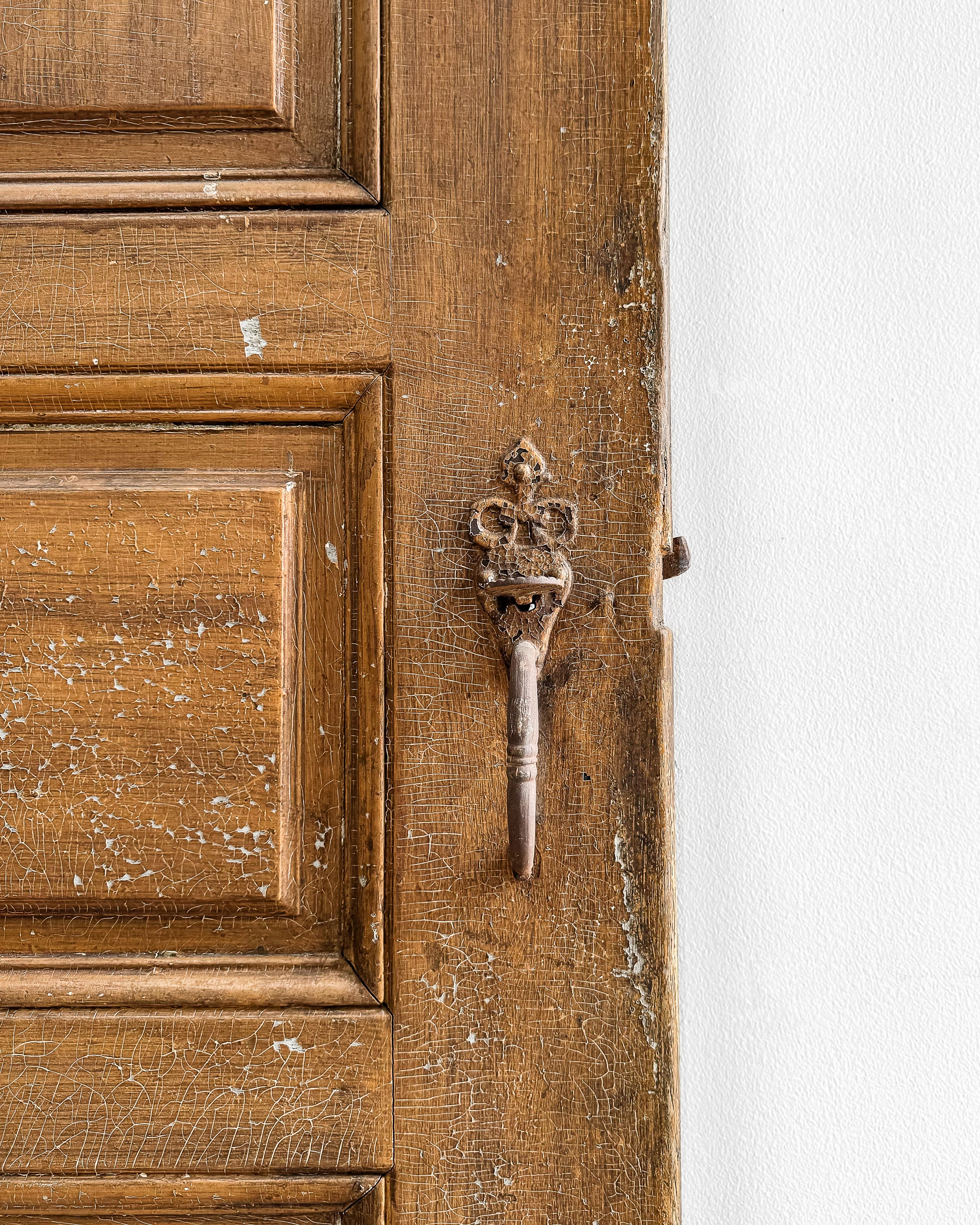 Salvaged 19th Century French Interior Door For Sale 11