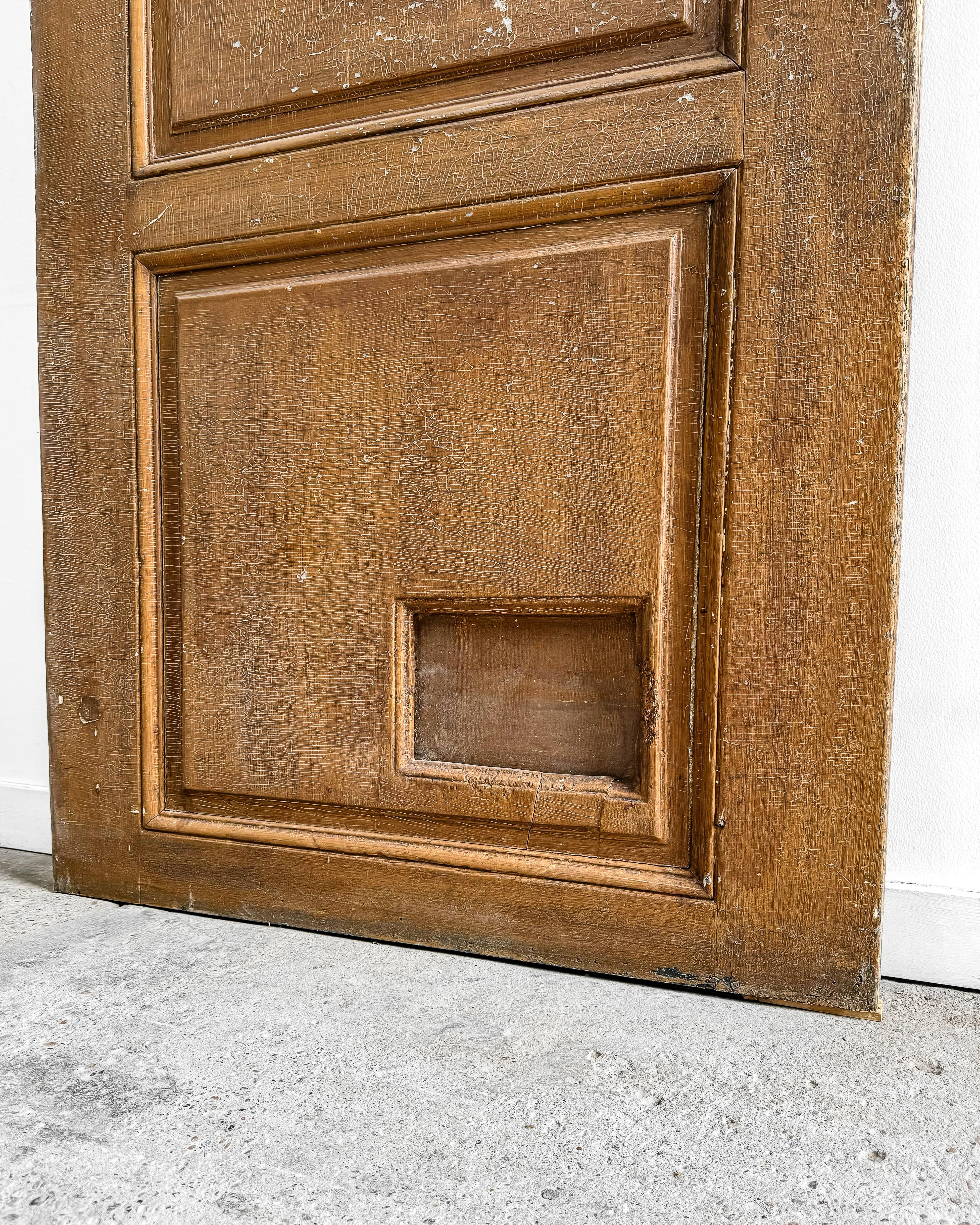 Salvaged 19th Century French Interior Door For Sale 12