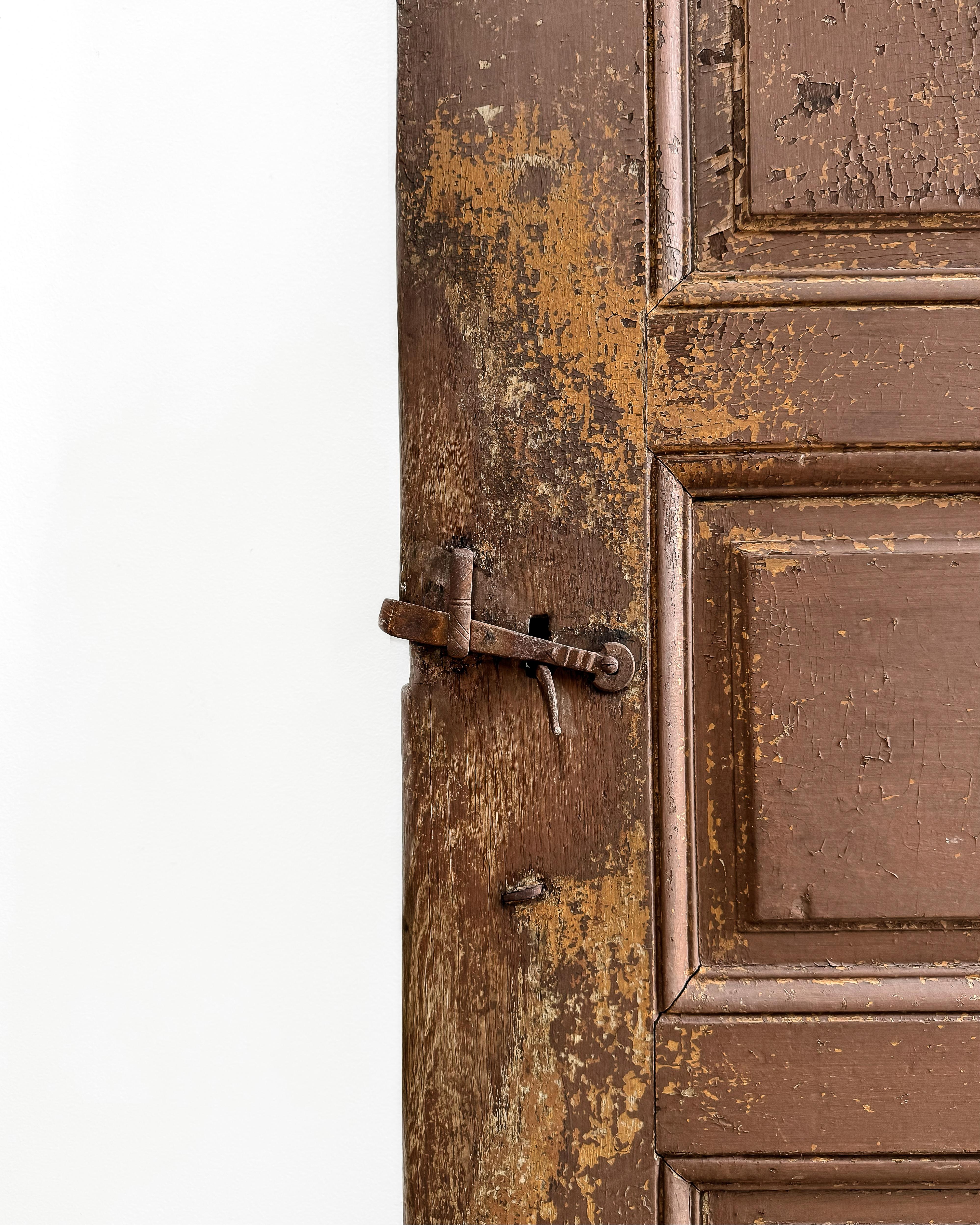 Salvaged 19th Century French Interior Door For Sale 2